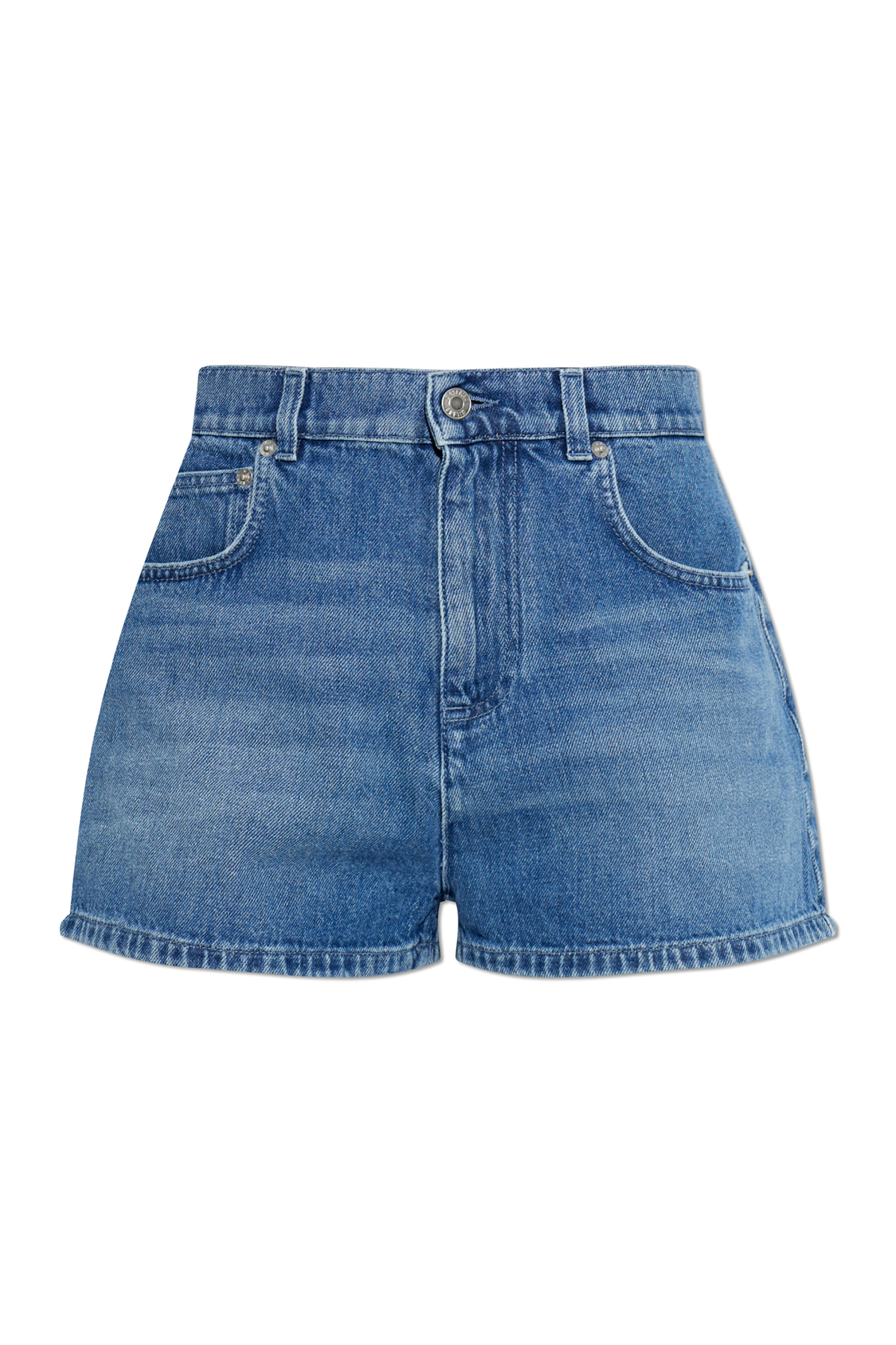 Tmavomodrý Denim shorts Moschino - Vitkac Slovakia
